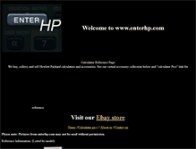 Tablet Screenshot of enterhp.com